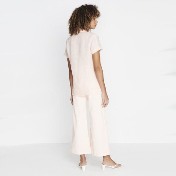 NWT Faithfull the Brand pink corduroy wide leg pants, 4 - Picture 3 of 11